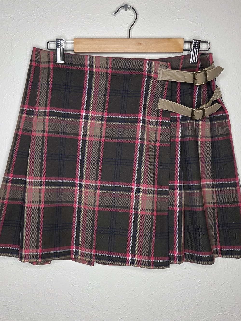 Y2K Tommy Hilfiger Plaid Pleated Mini Skirt Size 4 Britney Spears Schoolgirl